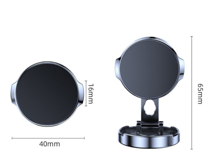 Foldable Vacuum Magnetic Car Phone Holder