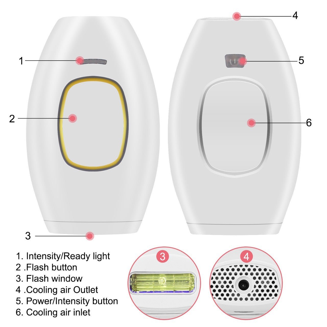 IPL Hair Removal Laser Epilator Women