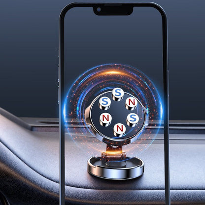Foldable Vacuum Magnetic Car Phone Holder